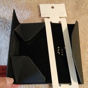 A new day black eyewear case.
